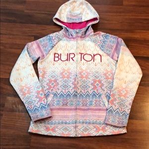 Burton Dry Ride Zip Up Hoodie Jacket